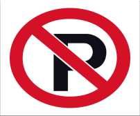 Rwandan road sign used in the Permis Provisoire theory test